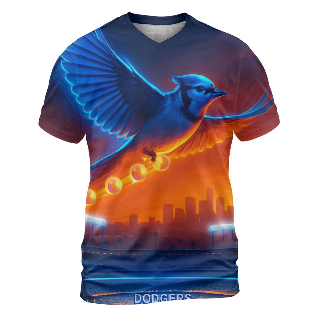 Dodger Dove Over Stadium personalized full print shirts