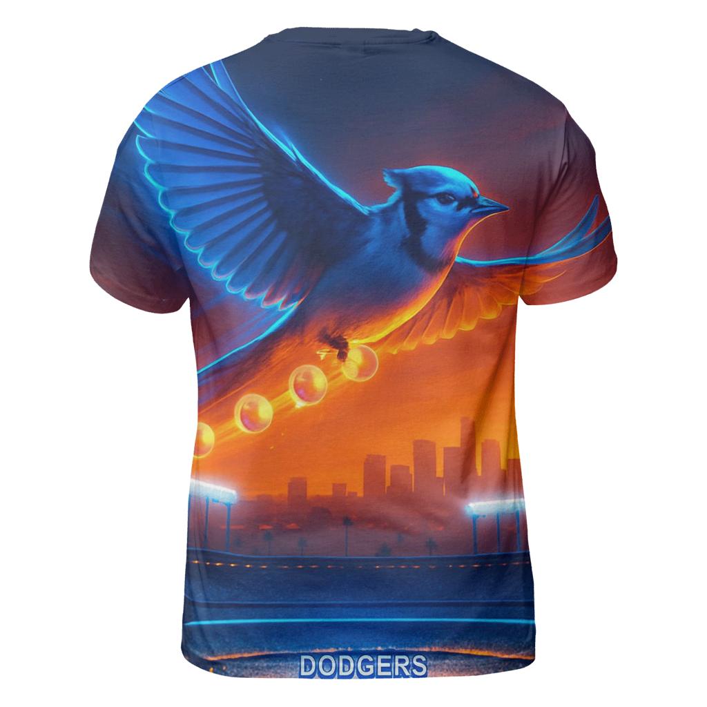 Dodger Dove Over Stadium personalized full print shirts