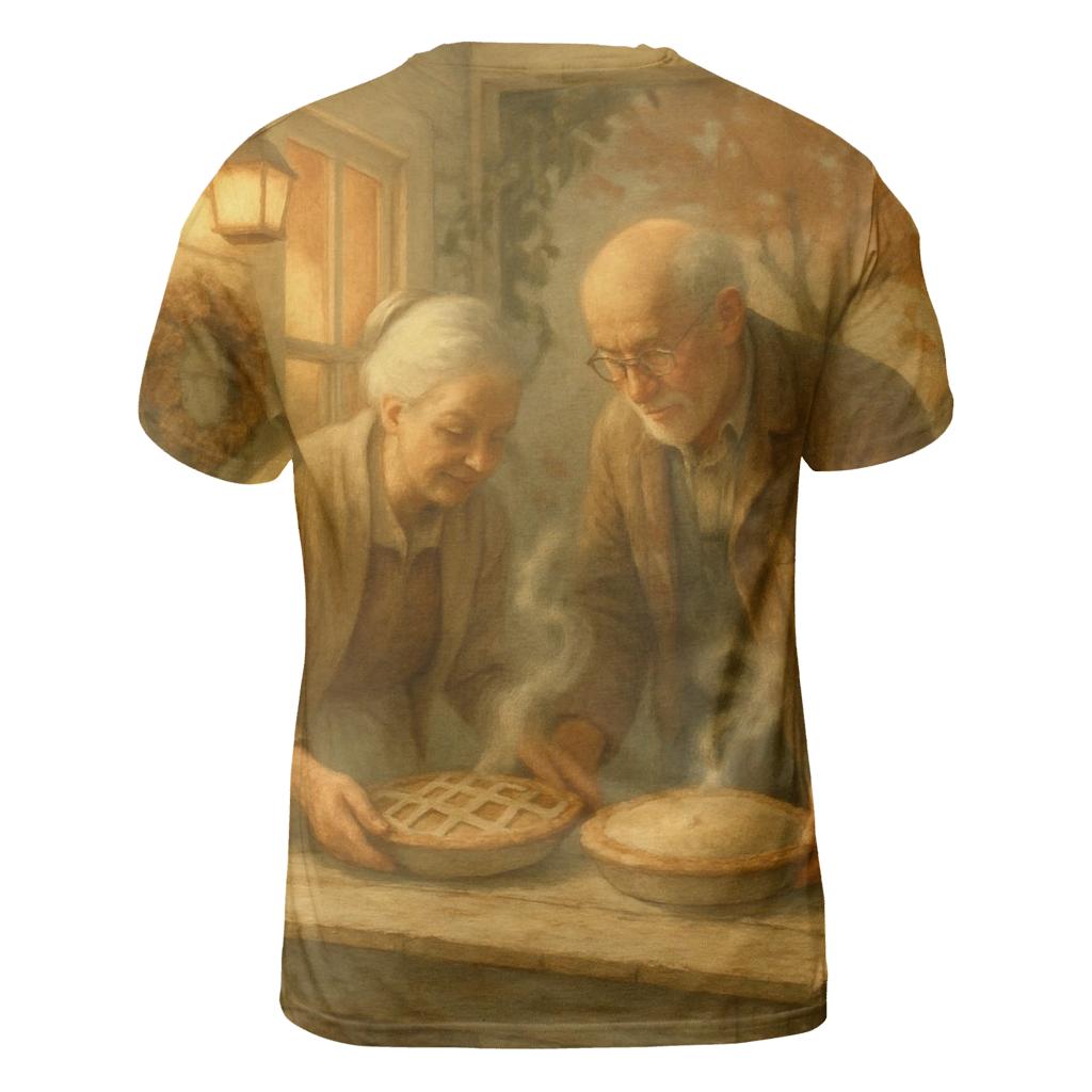 Pie Steam And Porch Light trendy printed shirt styles