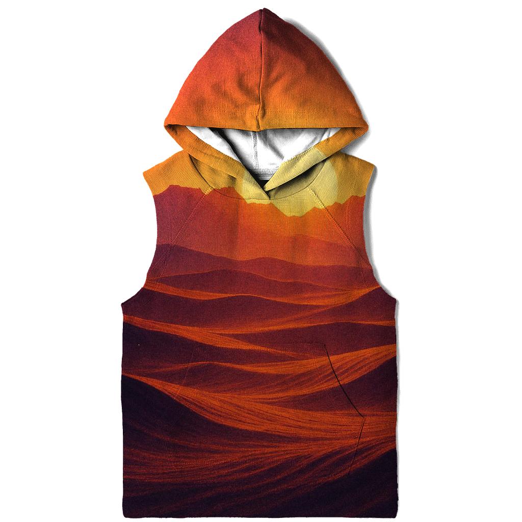 Crimson Dune Horizon designer hoodies