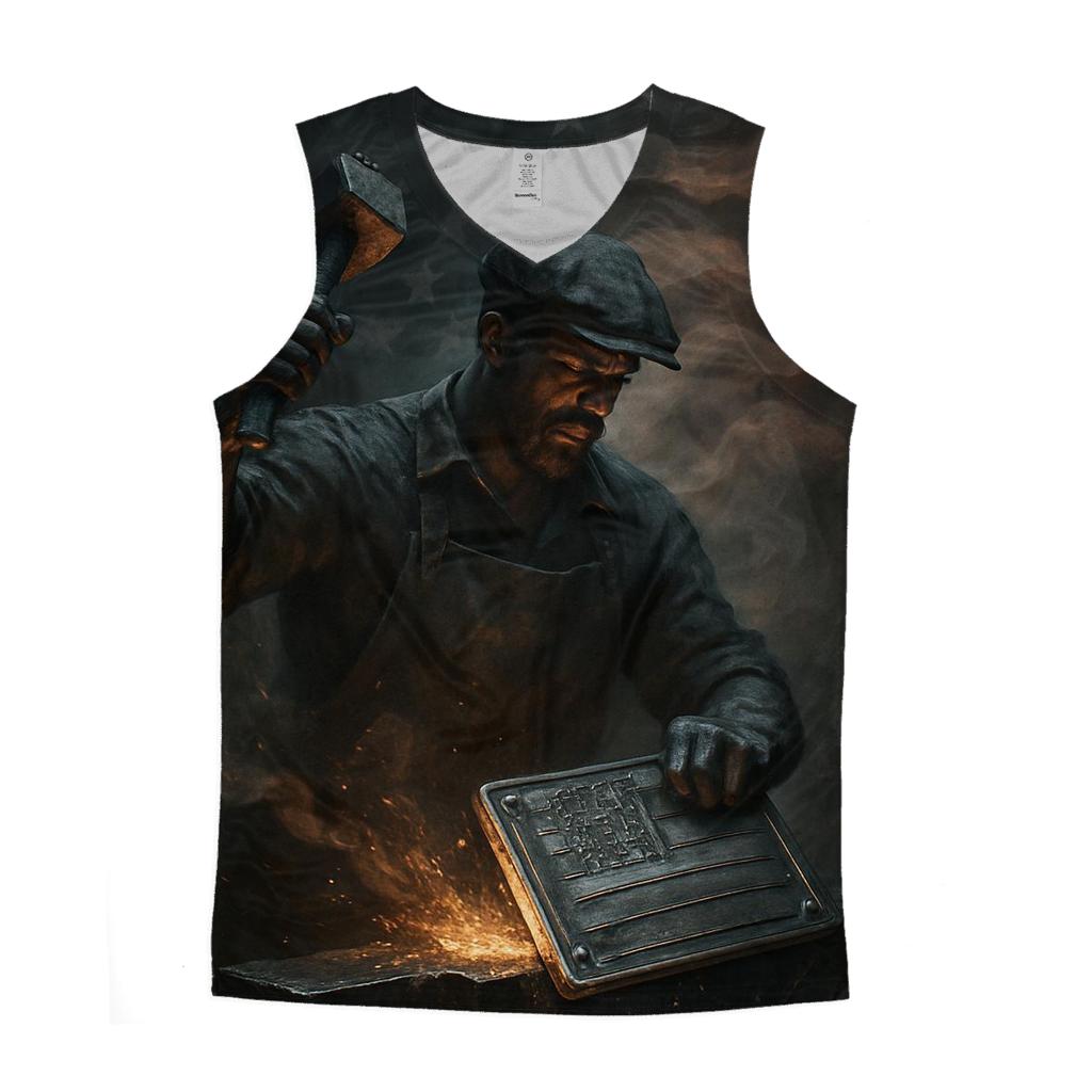 Flag Forge Sentinel graphic print tank tops