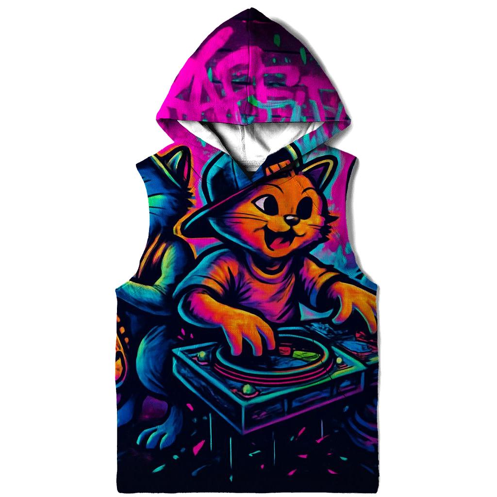 Graffiti Alley Jazz Cats designer hoodies