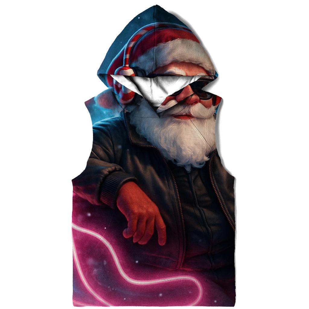 Neon Streetwear Santa hoodies fashion