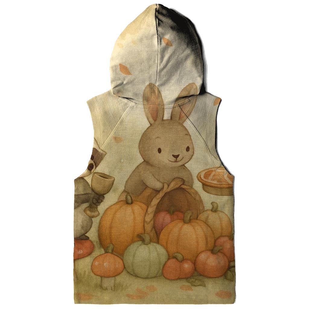 Cornucopia Of Woodland Friends pullover hoodies