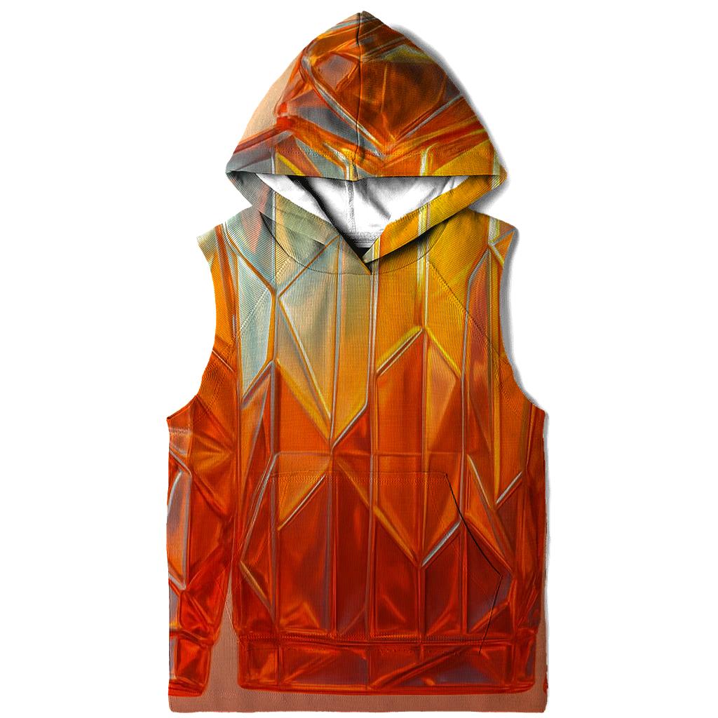 Glass Tide Geometry zip-up hoodies