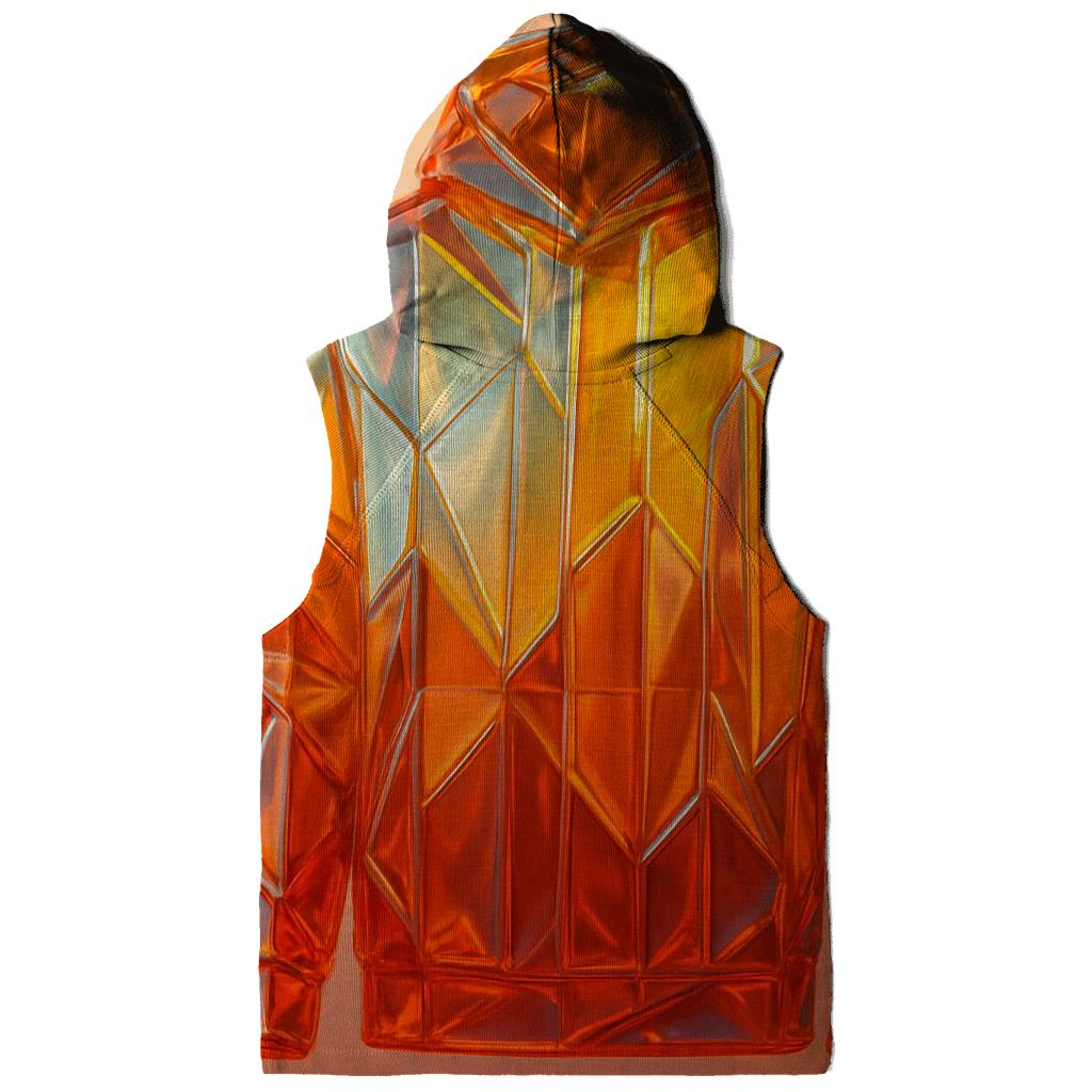 Glass Tide Geometry zip-up hoodies