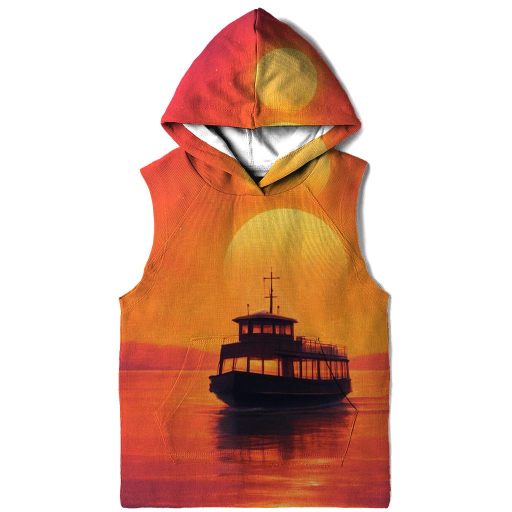 Coral Sky Ferry designer hoodies
