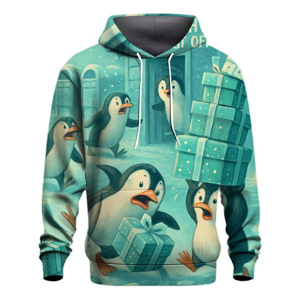 Penguin Post Office Panic designer hoodies