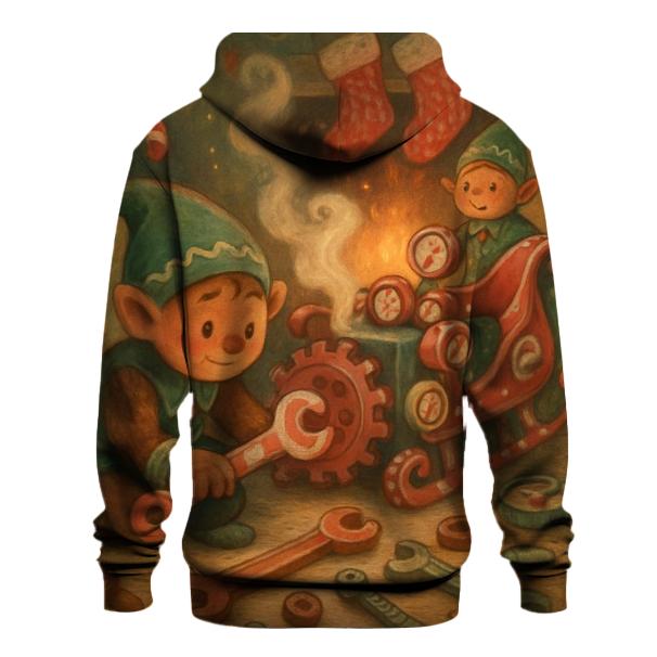 Gingerbread Mechanics Workshop pullover hoodies