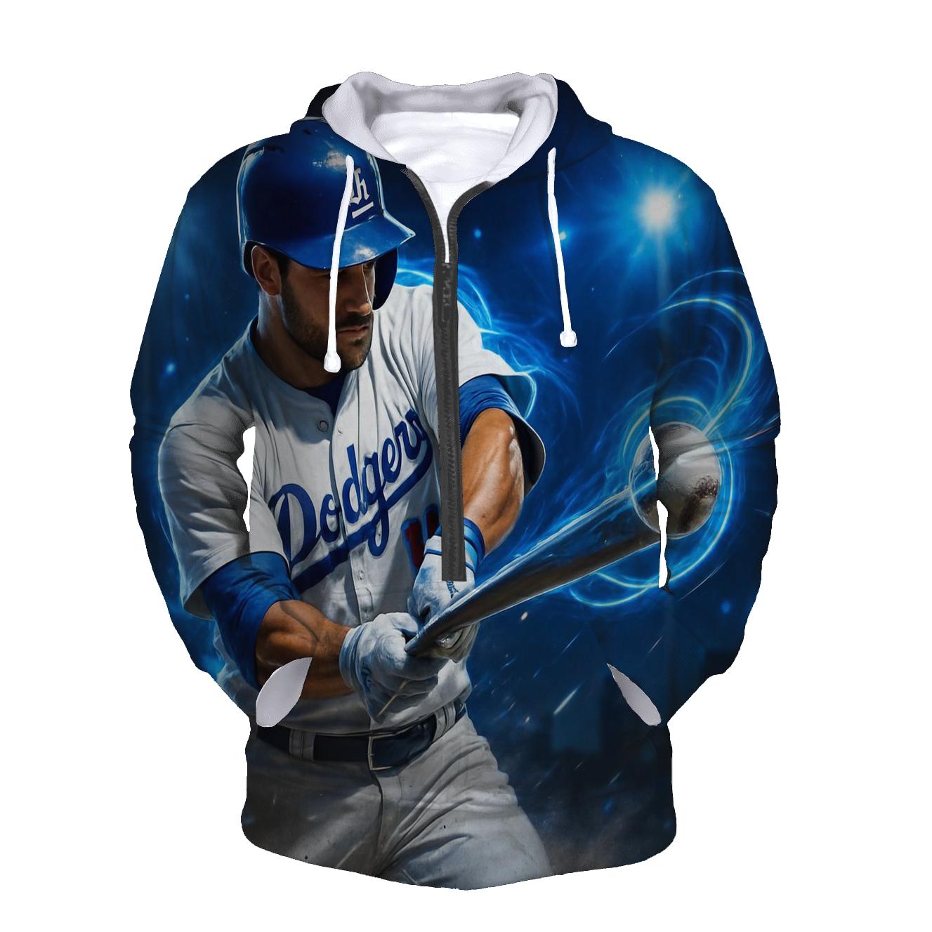Blue Energy Swing premium hoodies