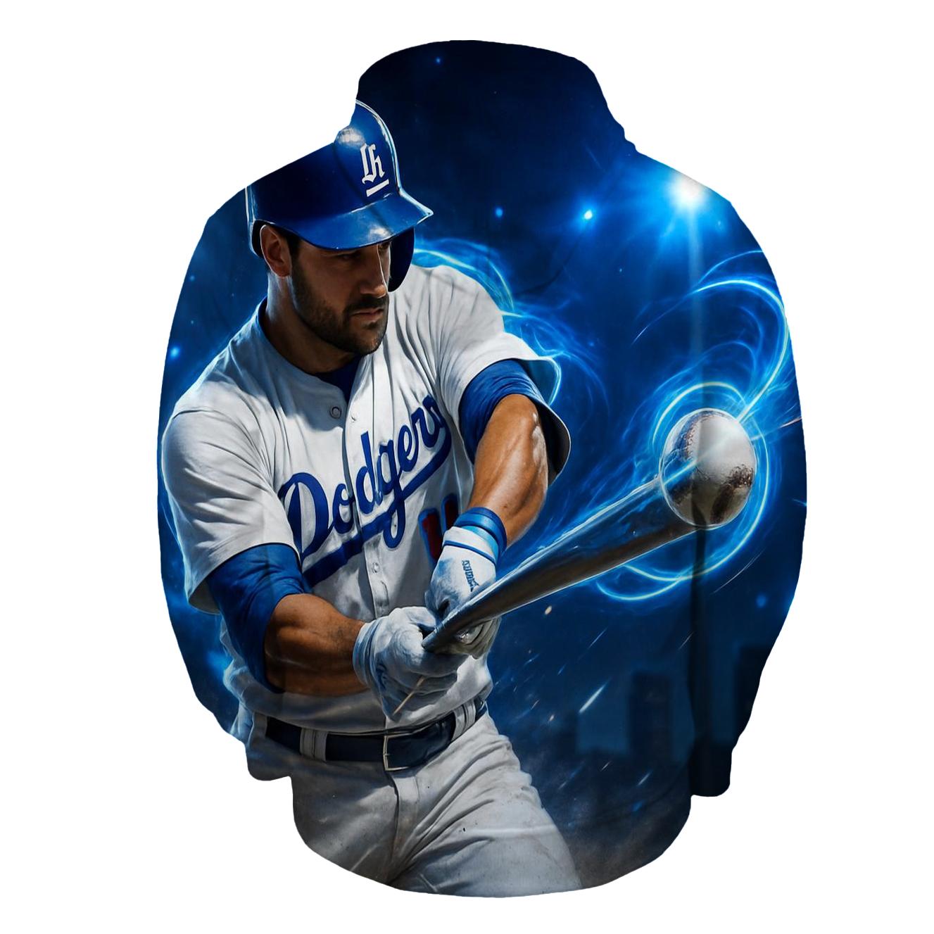 Blue Energy Swing premium hoodies