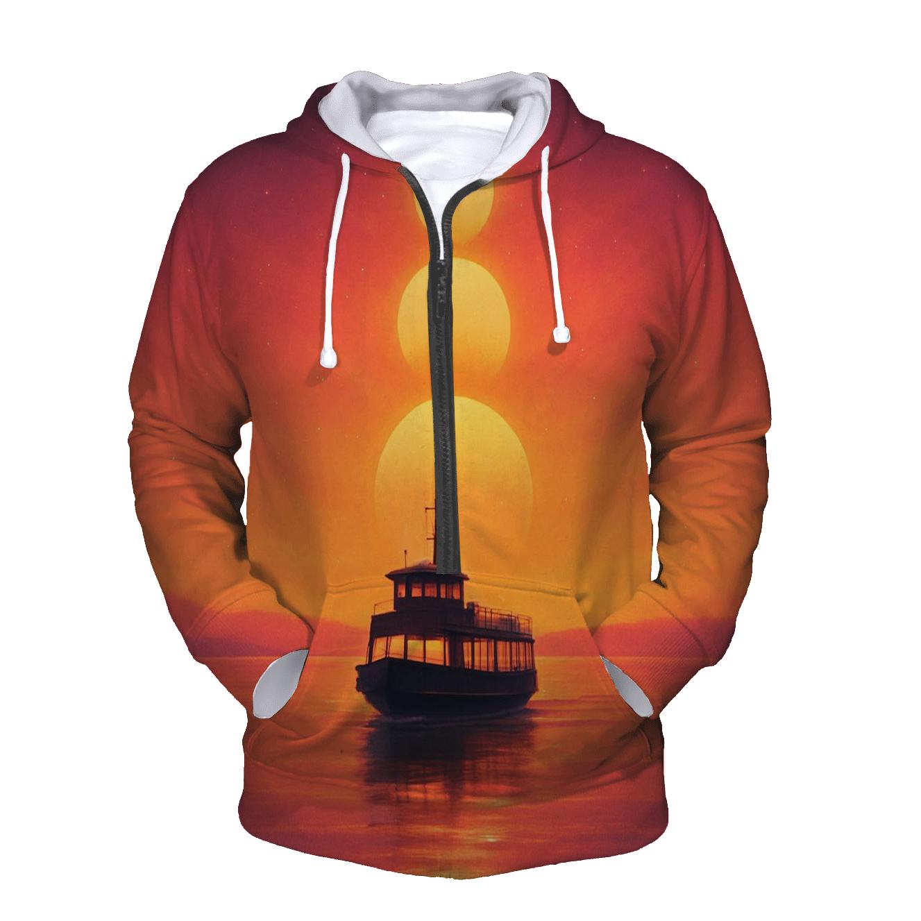 Coral Sky Ferry custom hoodies