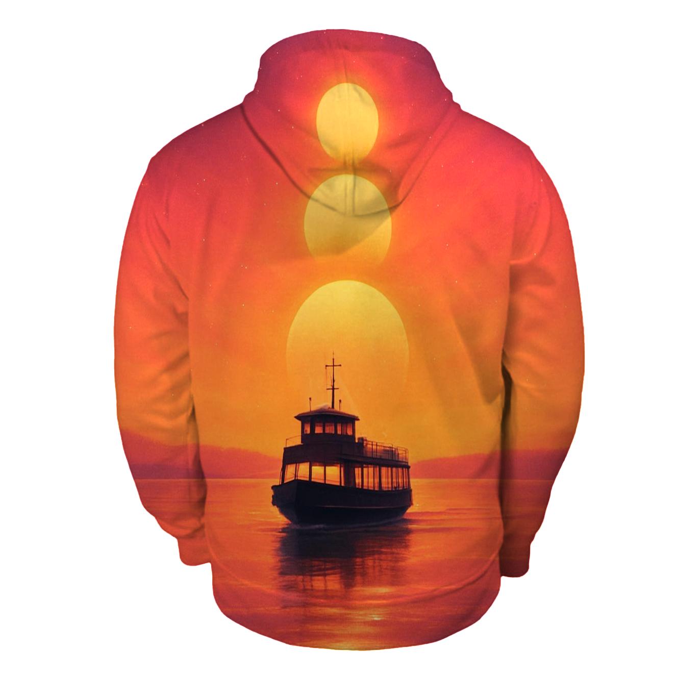 Coral Sky Ferry custom hoodies