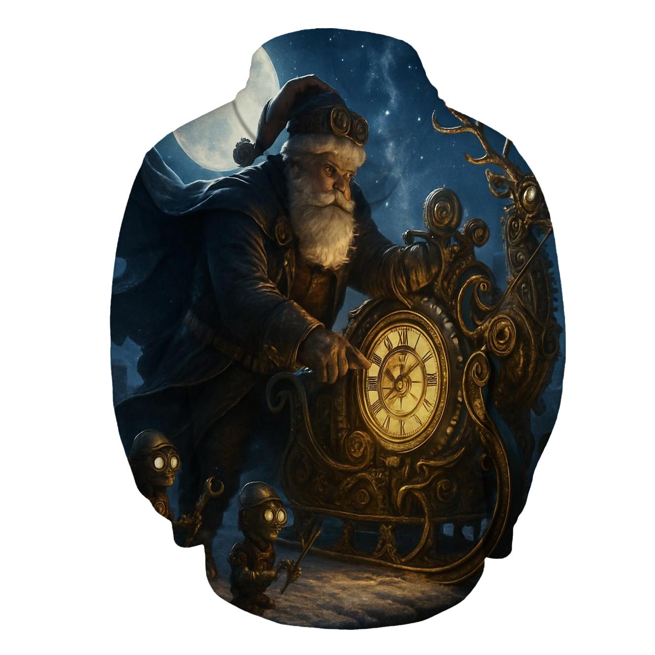 Clockwork Midnight Santa hoodie trends