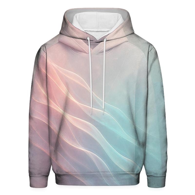 Aurora Gradient Waves hoodie trends