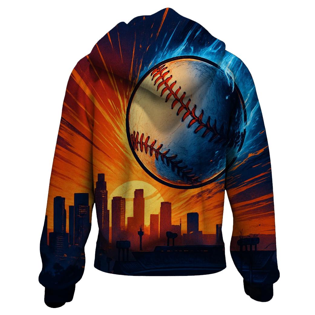 Skyline Fastball Burst premium hoodies