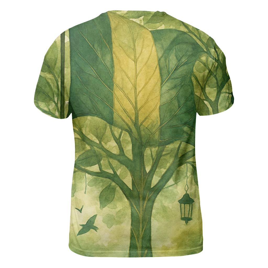 Forest Banner Becoming Canopy unique graphic print tees