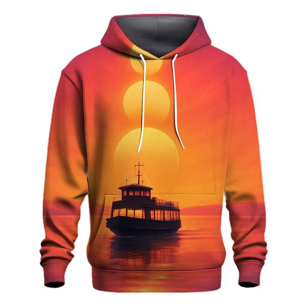 Coral Sky Ferry custom hoodies