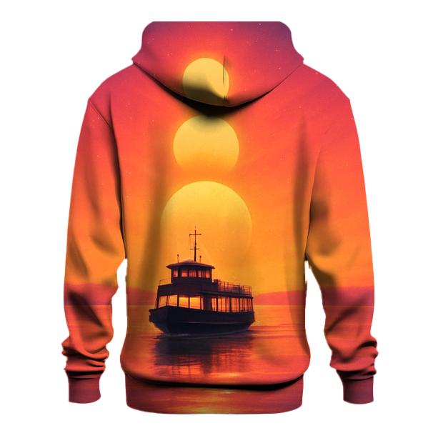 Coral Sky Ferry custom hoodies