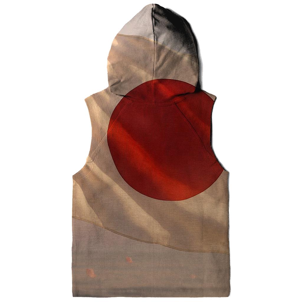 Sunlit Japanese Silk Wave hoodie trends