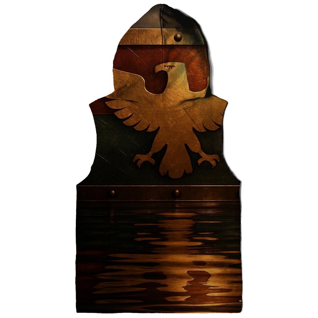Golden Eagle Banner Reflection hoodie designs