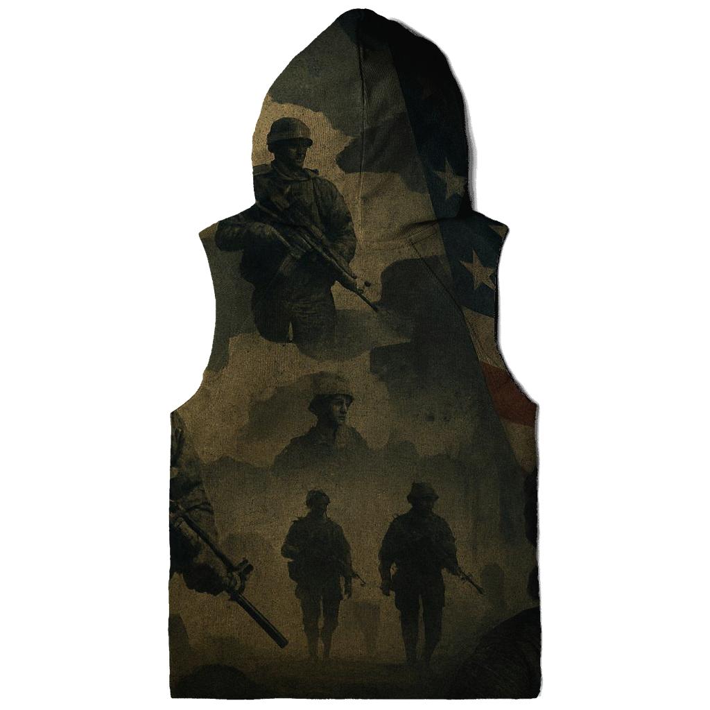 Camouflage Flag Mosaic hoodie trends