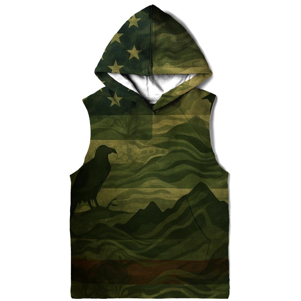Camouflage Stars Fusion heavyweight hoodies