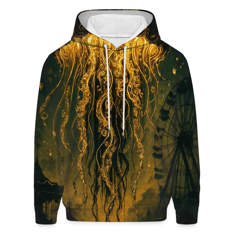 Gilded Jellyfish Nebula custom hoodies