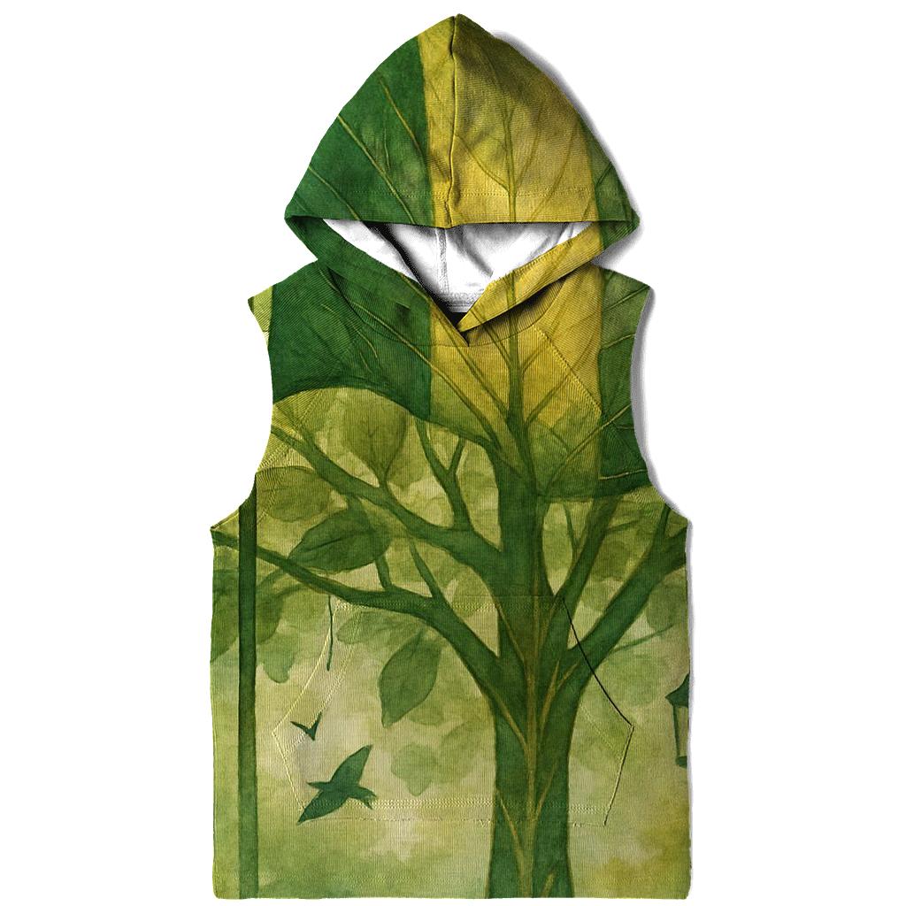 Forest Banner Becoming Canopy graphic hoodies