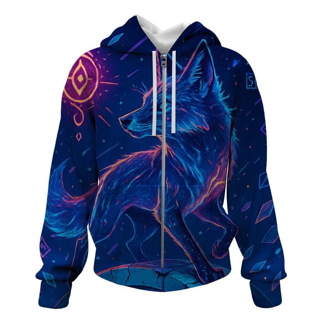 Nebula Fox Procession lightweight hoodies