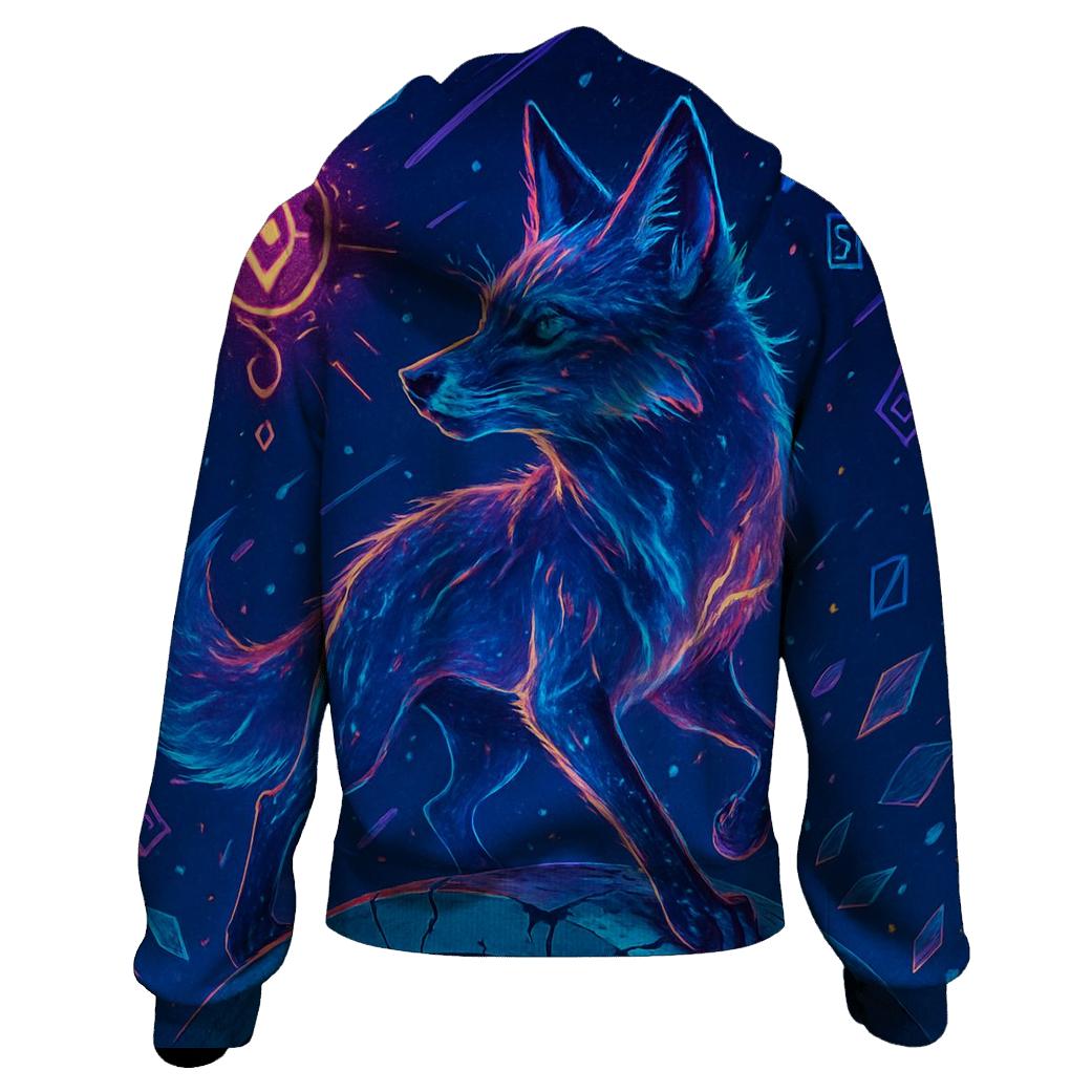 Nebula Fox Procession lightweight hoodies
