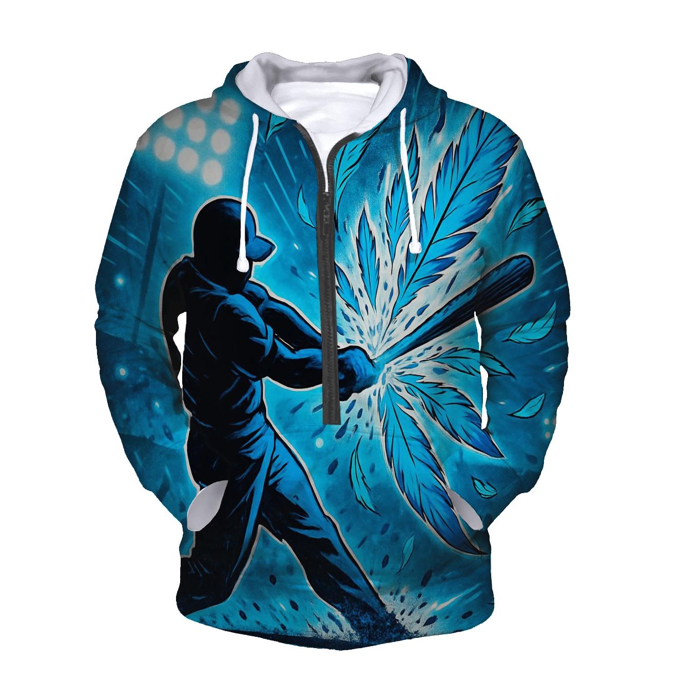 Echo Of Blue Jays At Bat pullover hoodies