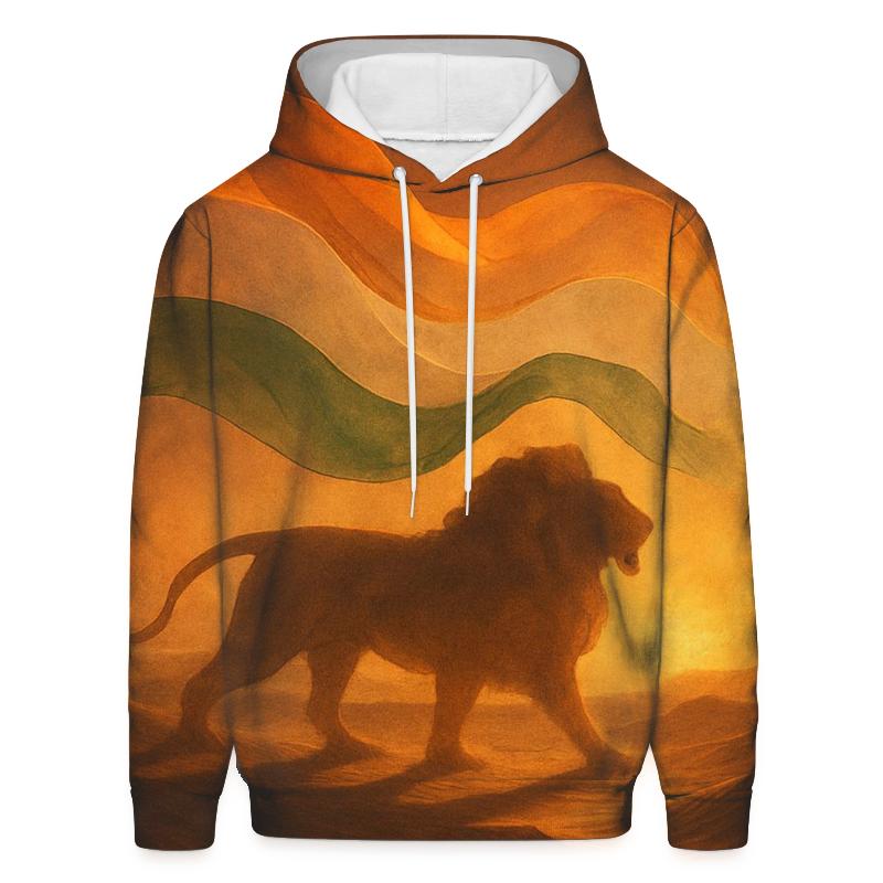 Surreal Desert Flag Mirage hoodie styles