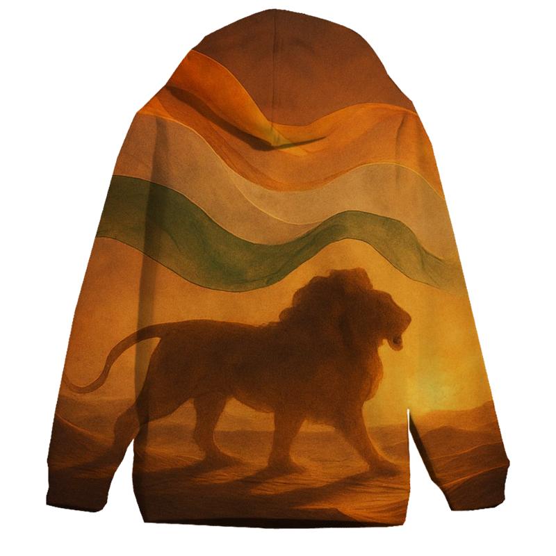 Surreal Desert Flag Mirage hoodie styles