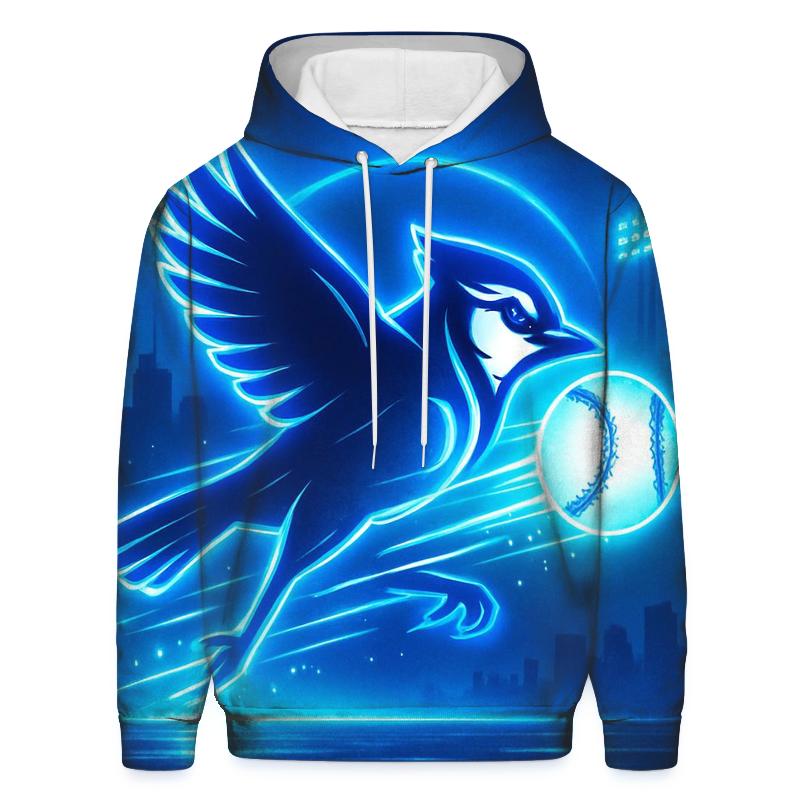 Soaring Blue Jays Horizon designer hoodies