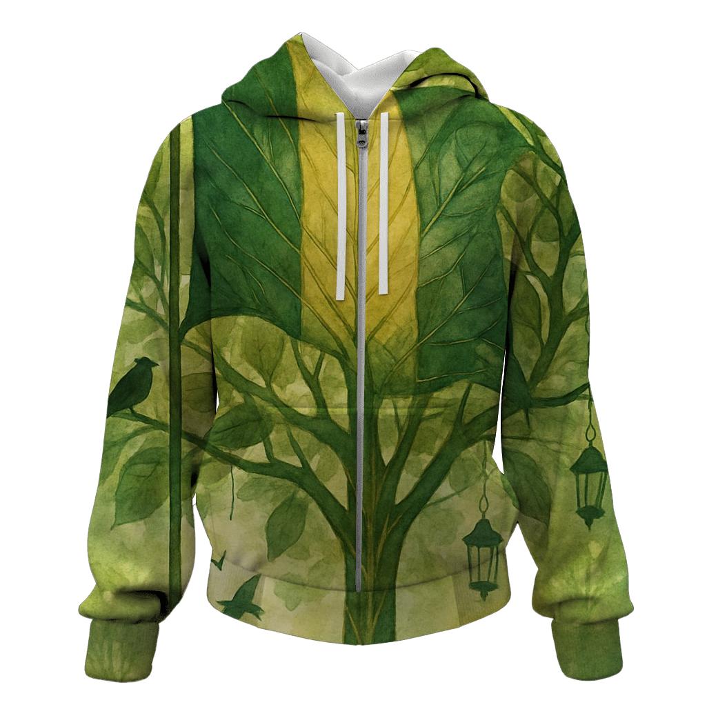 Forest Banner Becoming Canopy hoodie trends