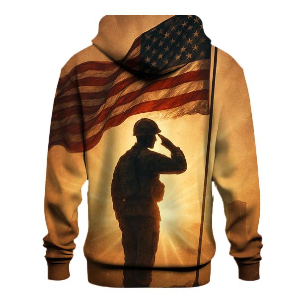 Dawn Sentinel Flag premium hoodies