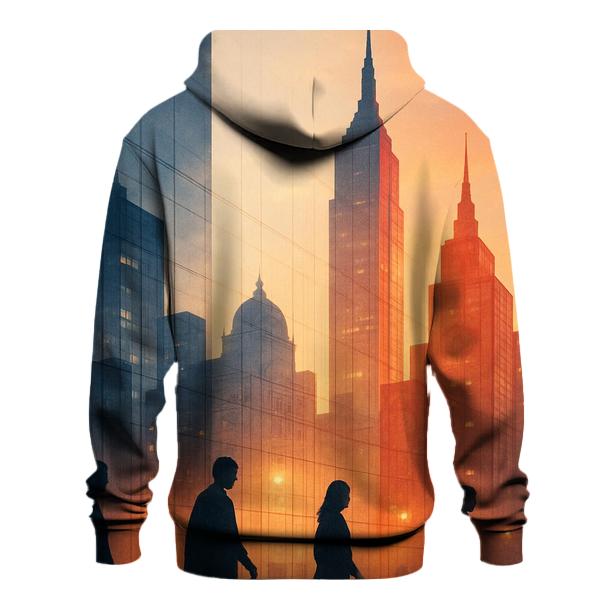 Double Exposure Urban Landmark custom hoodies