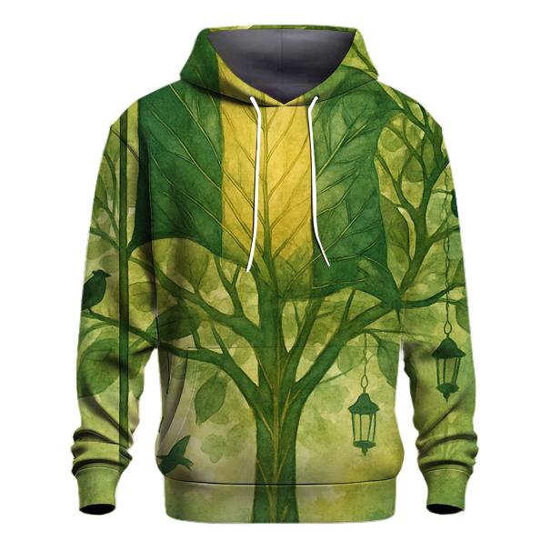 Forest Banner Becoming Canopy heavyweight hoodies