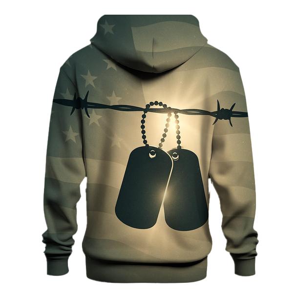 Dog Tags Of Dawn lightweight hoodies