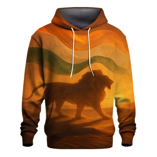 Surreal Desert Flag Mirage custom hoodies
