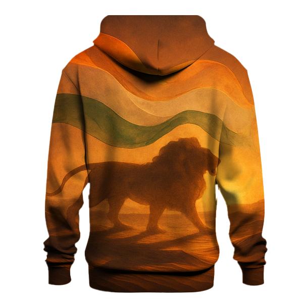 Surreal Desert Flag Mirage custom hoodies
