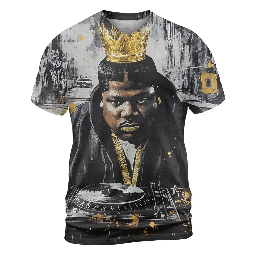 Crown Over Brooklyn Boulevard unique graphic print tees