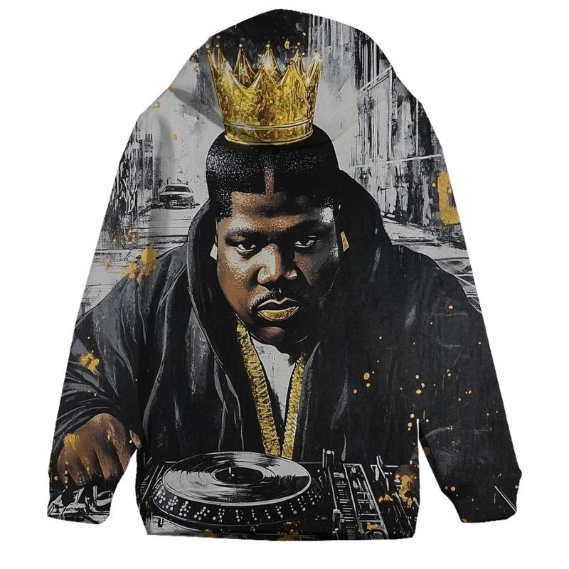 Crown Over Brooklyn Boulevard premium hoodies