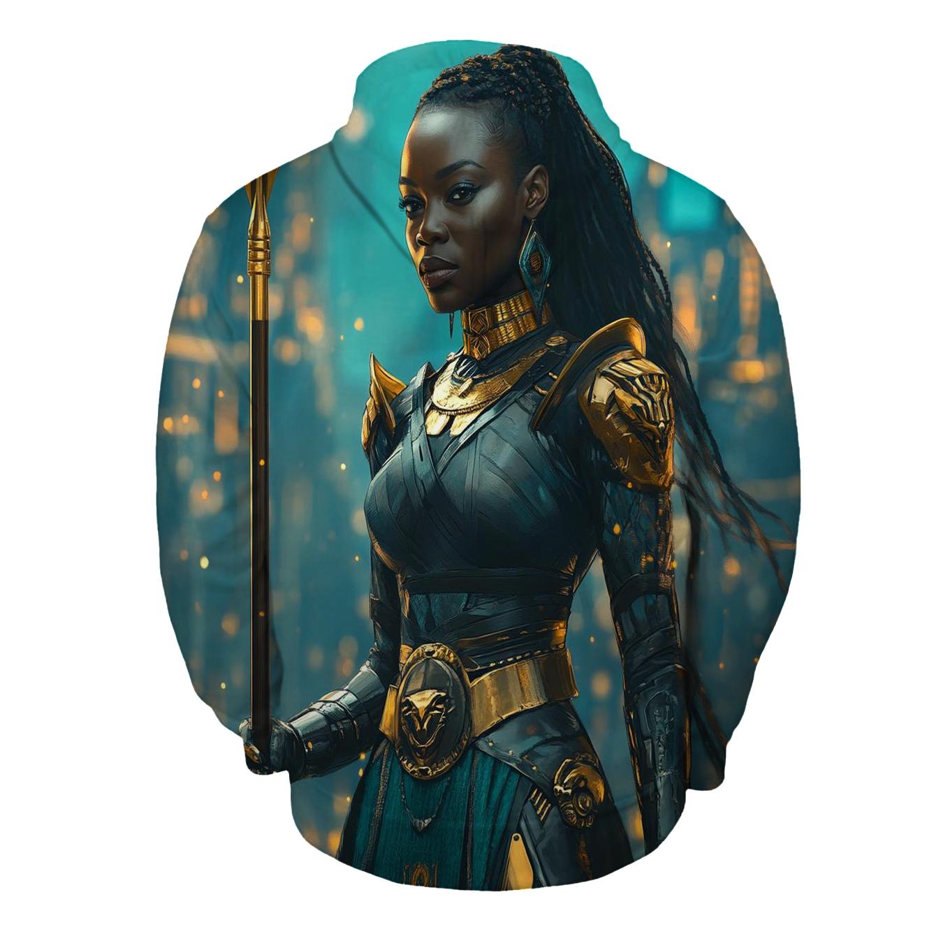 Danai Gurira Iron Will Of Wakanda Spear designer hoodies