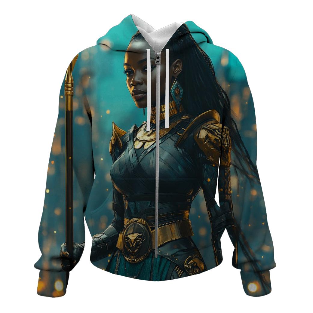 Danai Gurira Iron Will Of Wakanda Spear pullover hoodies