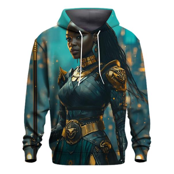 Danai Gurira Iron Will Of Wakanda Spear designer hoodies