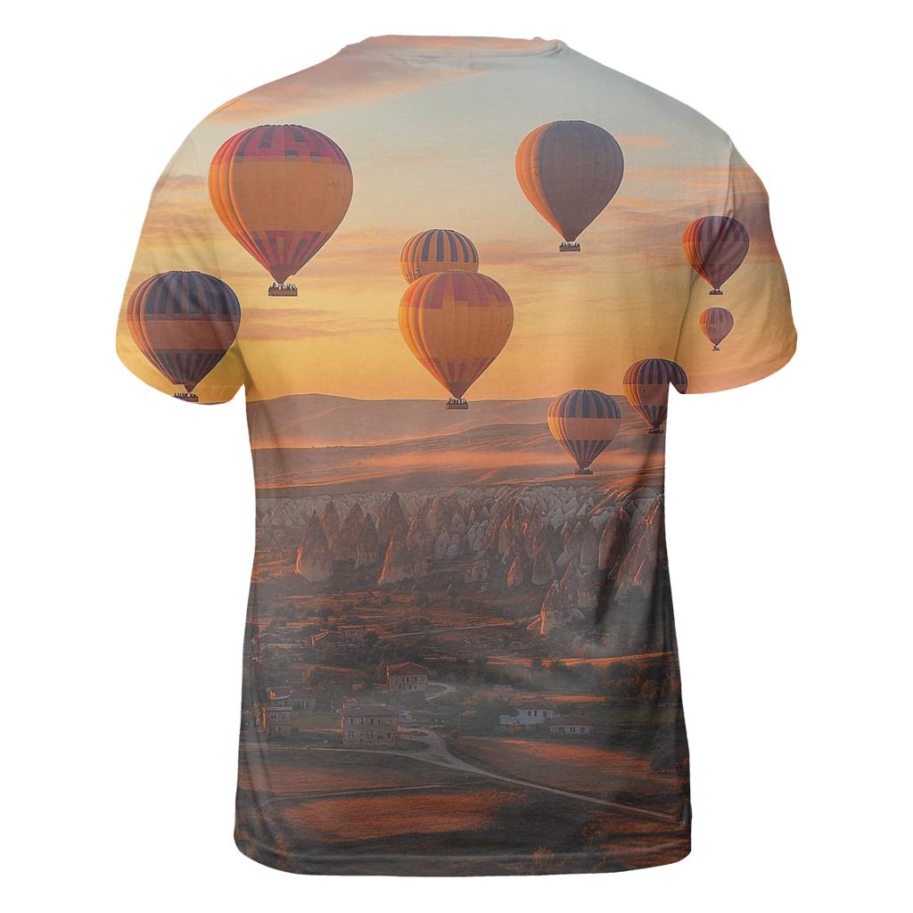 Cappadocia Hot Air Balloons - Cappadocia designer pattern shirts