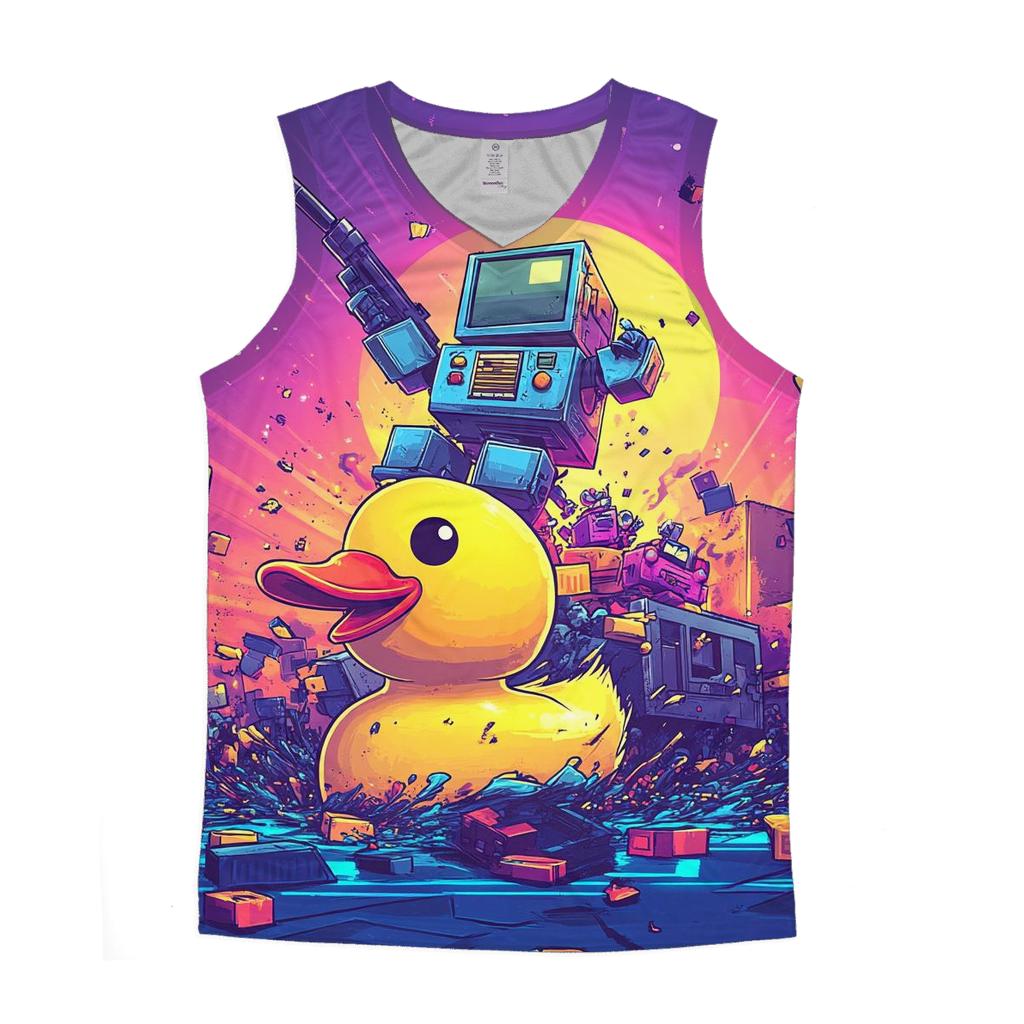 Robot Toybox Rebellion trendy fitted tank tops