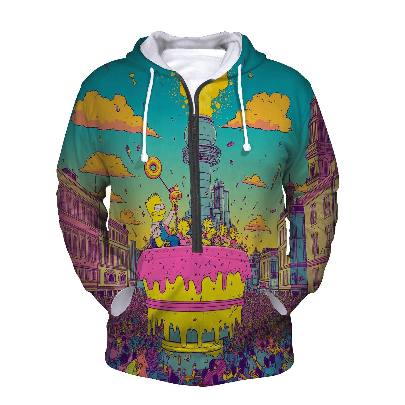 Springfield Sunset Riot hoodies fashion